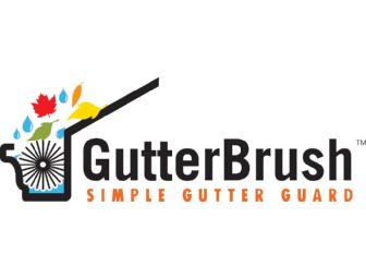 GutterBrush SImple Gutter Guard 60 foot House Pack