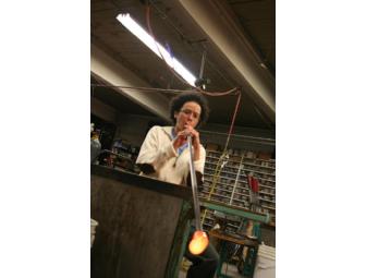 Private, 3-hour glass blowing lesson with Bill Riker