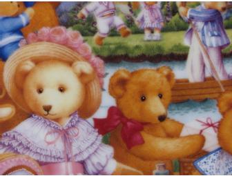 Russian Plate-'Teddy Bear Picnic'