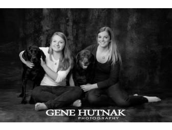 A $500 gift certificate for photography to Gene Hutnak Photography