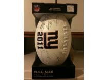New York Giants 2011 Embossed Team Collector's Football