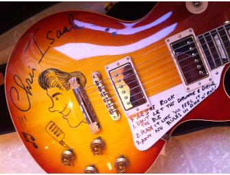 Chris Isaak signed Gibson Guitar
