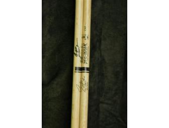 Neil Peart Signed Drumsticks