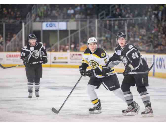 A Four-Pack of Tickets to a Providence Bruins Game