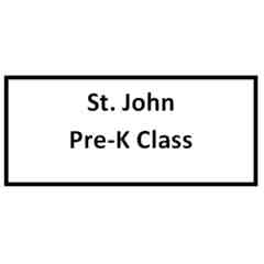 St. John Pre-K Class