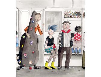 Sophie Blackall Autographed Subway Poster!