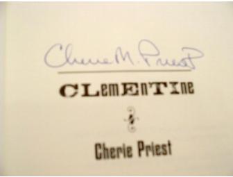 Set of 3 Autographed Cherie Priest novels