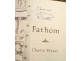 Set of 3 Autographed Cherie Priest novels