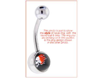 Belly Button Ring - Pug (new)