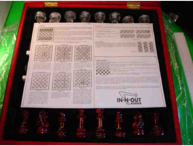 In N Out Burger  - Chess Set