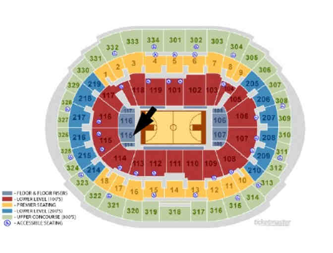 Lakers vs. Brooklyn Nets - 2 Front Row Tickets