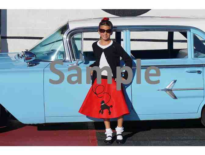 ' 50's Cruisin' Photo Package with Digital - Girls