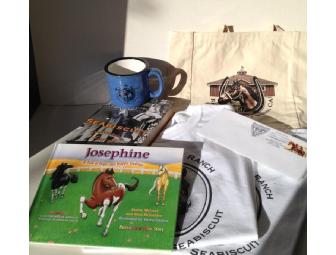Seabiscuit Gift Tote Full of Seabiscuit-Related Treats