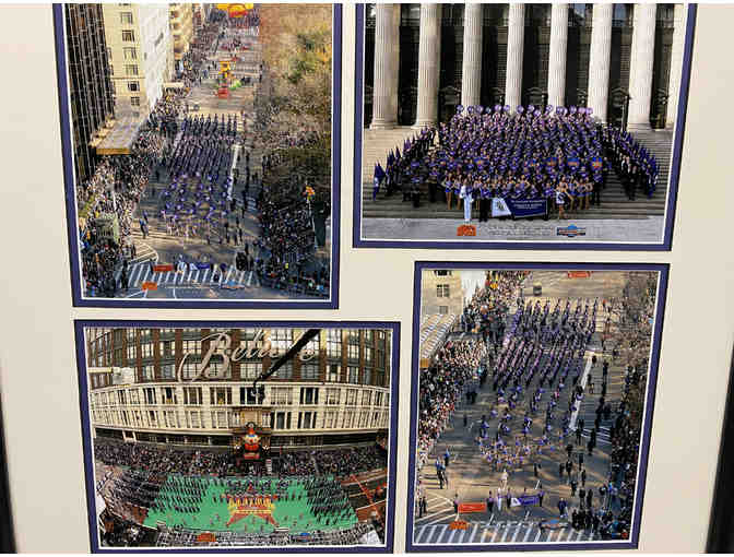 26 X 22 Inch Framed Art of LMB's Performance at Macy's Day Parade (2015)