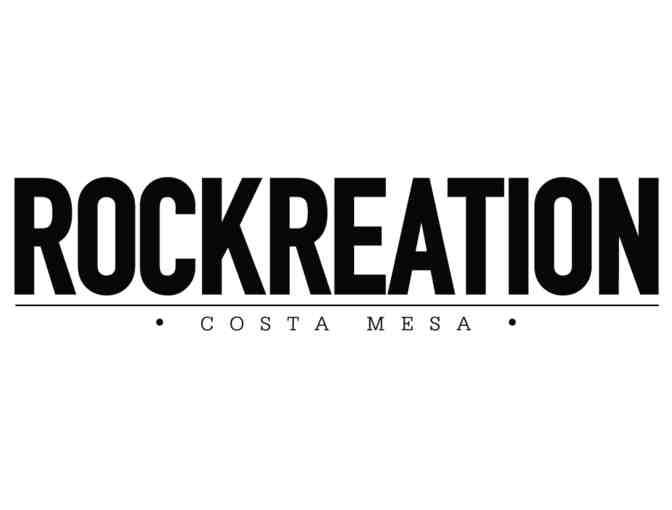 Climbing Package at Rockreation Costa Mesa Sport Climbing Center