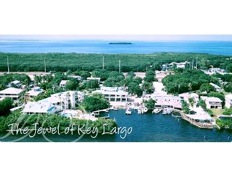 Dove Creek Lodge in Key Largo, FL - 2 nights in a two-bedroom suite.