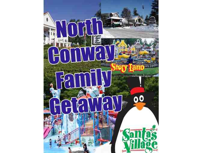 SILENT AUCTION  ITEM: North Conway Family Getaway: Hotel, Santa Village & Story Land
