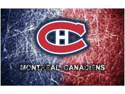 Montreal Canadiens Regular Season Tickets donated by NL Hard Roc