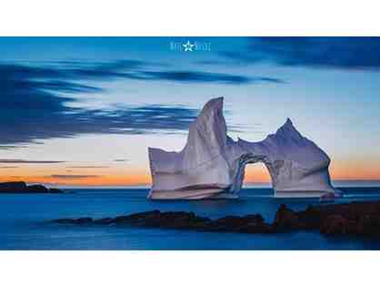 Iceberg at Sunset donated by Nate & Nicole Photography