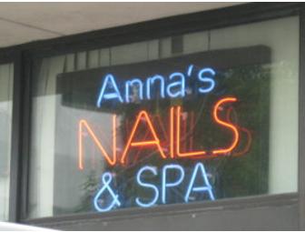 Anna's Nails & Spa Manicure & Pedicure Gift Certificate