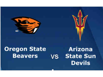 OSU Beavers Football Tickets - Saturday November 16th (ITEM CLOSES NOV. 14)