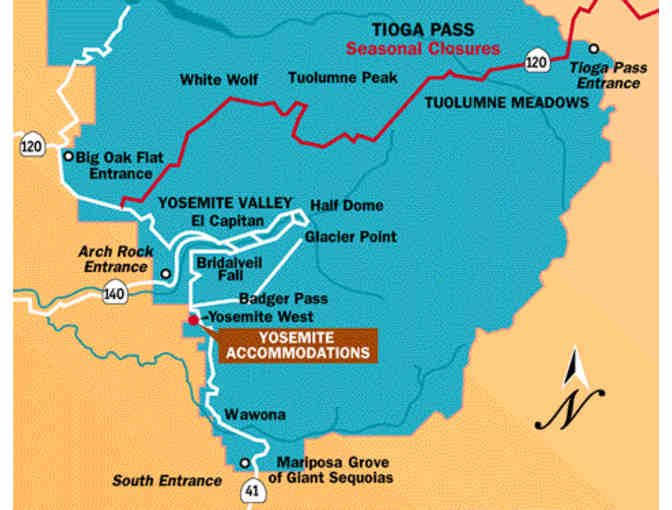 Chalet in Yosemite National Park