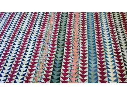 Flying Geese Antique Quilt Top