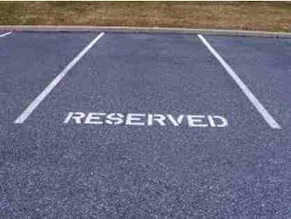 Reserved Parking Spot at Sun Valley Elementary