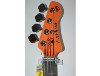 Fleabase Signed by Flea and Anthony Keidis of the Red Hot Chili Peppers