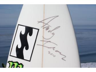 Andy Irons Personal Board, Signed by Andy