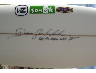 Donavon Frankenreiter Signed Surfboard