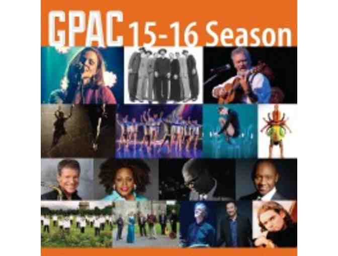 Pair of tickets to a GPAC 2015-16 Season Performance