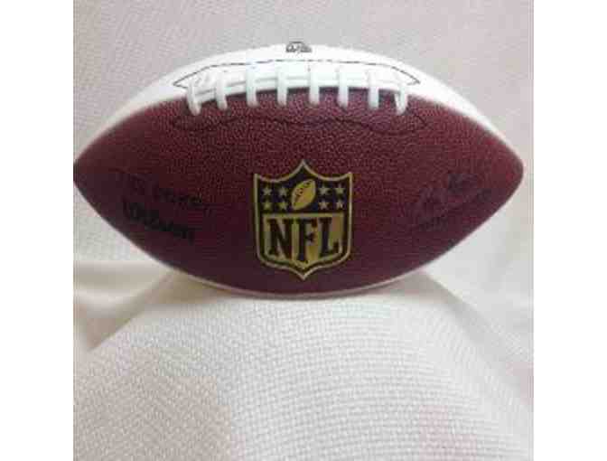 Autographed Football by DeAngelo Williams