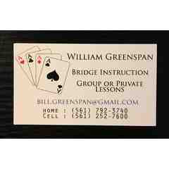 William Greenspan - Bridge Instructor