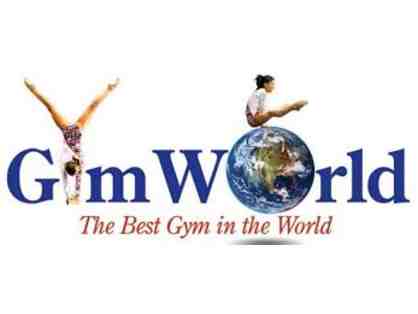 Gym World Gymnastics $50 Gift Certificate