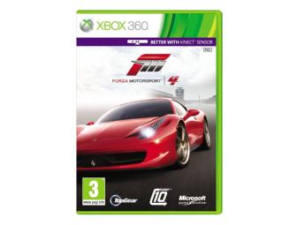 Xbox 360 Wireless Speed Wheel and Forza 4 for Xbox