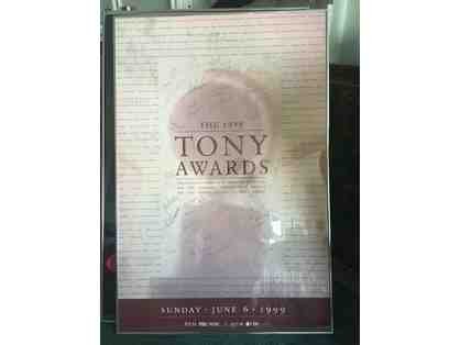Autographed and Framed 53rd Annual Tony Award