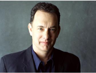 Backstage with Tom Hanks at Lucky Guy