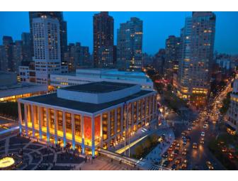 Two Tickets to the New York Philharmonic on June 27, 2013