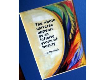 INSPIRATIONAL GIFT - Infinite Storm of Beauty - John Muir