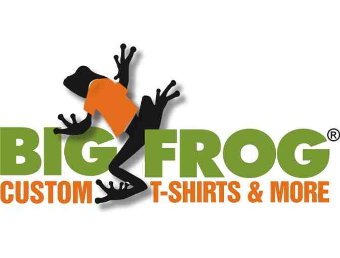 $50.00 gift certificate- Big Frog Custom T-Shirts