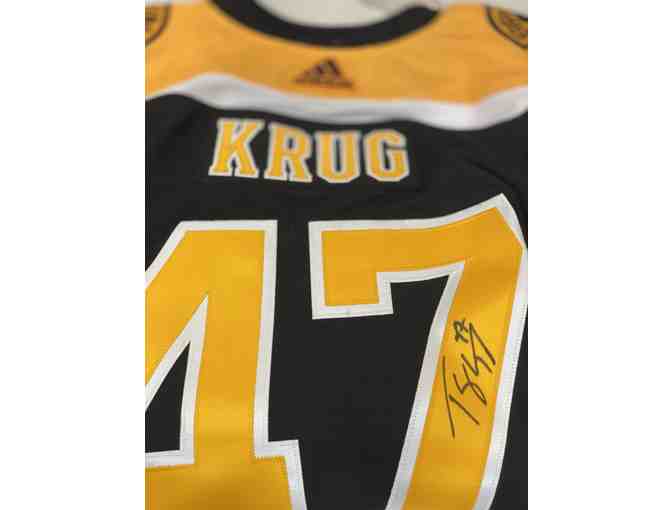 Torey Krug Signed Jersey
