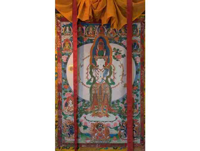 1000-Arm Chenrezig (Avalokiteshvara) Thangka