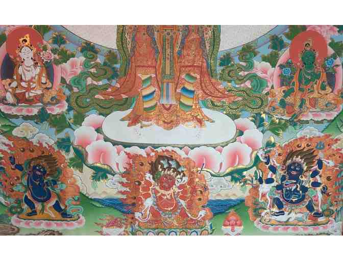 1000-Arm Chenrezig (Avalokiteshvara) Thangka