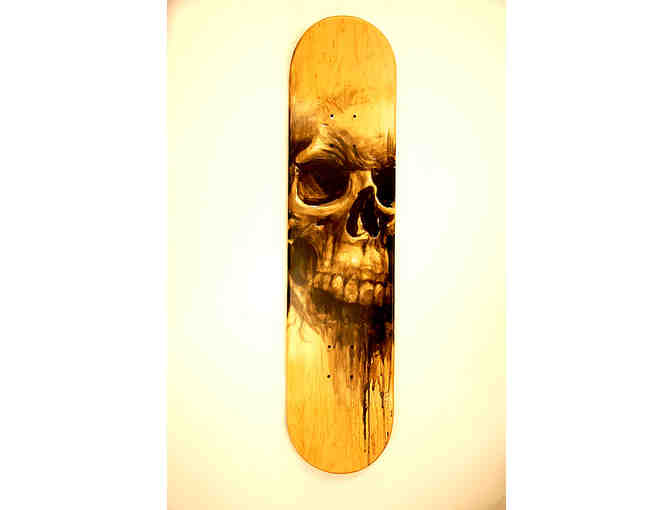 Dripping skull deck by Matt D. Clemmer