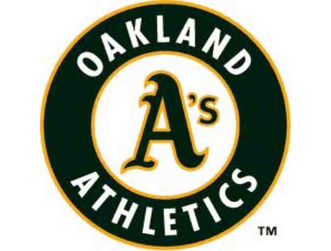 Oakland A's baseball: 4 tickets, 2 autographed balls, 4 caps