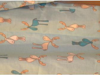 100% Cotton Flannel Pajamas Size Large Moose Print