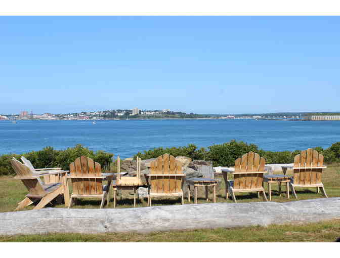 Long Weekend at 'Cappy's Lodge' on House Island in Casco Bay