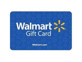 $5.00 Walmart Gift Card & $10.00 Dunkin Donuts Gift Card