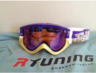 Ted Ligety Autographed Shred Yoni Goggle